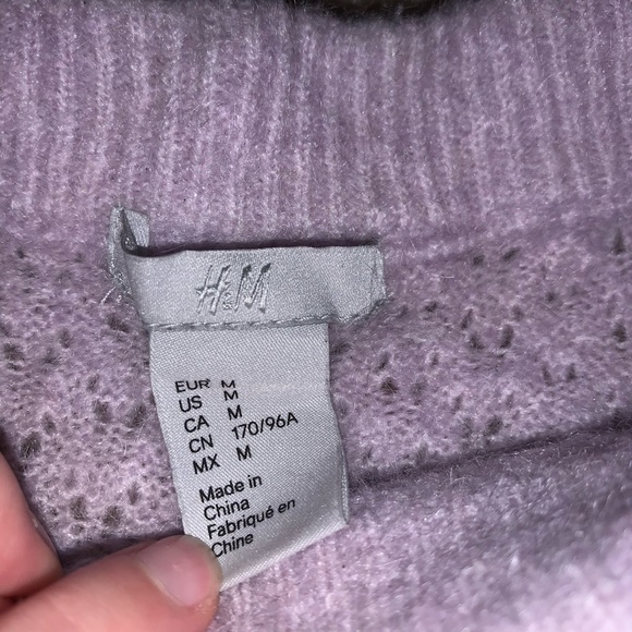 H&M Lavender Sweater - Picture 2 of 3